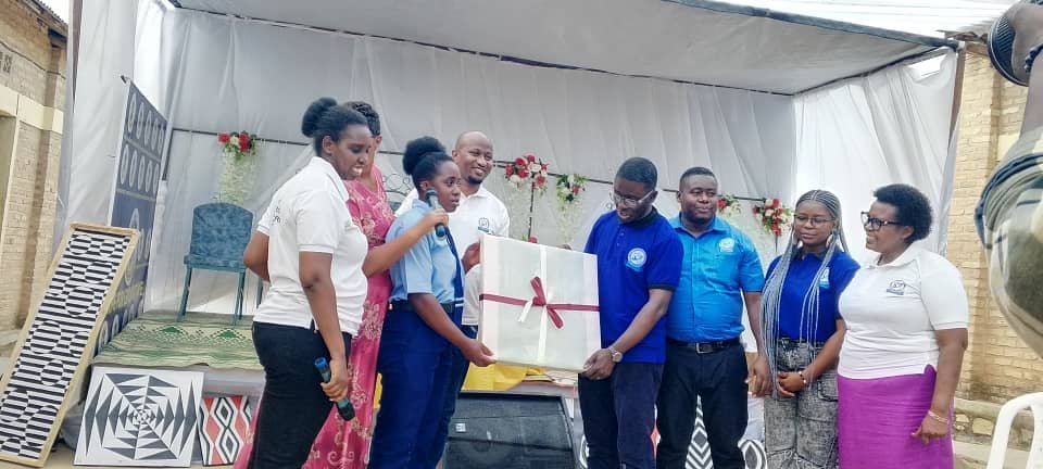 Students showing technical skills